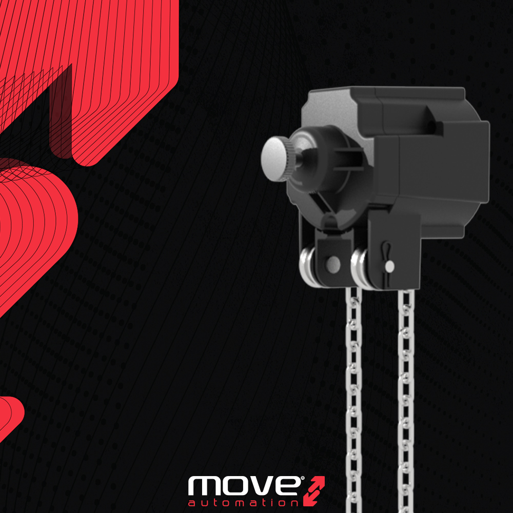 KIT Motor puerta seccional (Brushless) industrial hasta 40m2 y hasta 520 kg, Base 120, MOVE - Imagen 7
