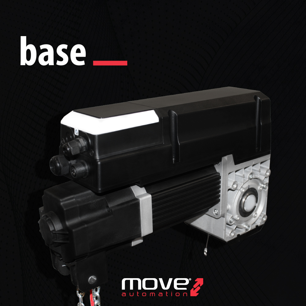 KIT Motor puerta seccional (Brushless) industrial hasta 40m2 y hasta 520 kg, Base 120, MOVE - Imagen 16