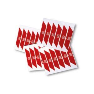 Franjas Rojas Adhesivas Reflectantes, WA10, NICE